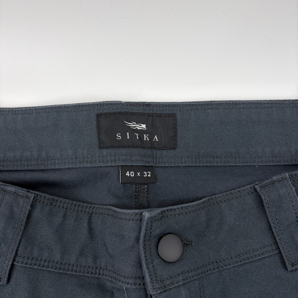 Sitka Gear Pants Mens 40x32 Dark Grey Territory Outdoor Hiking Work
